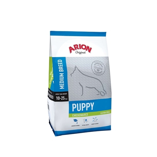 Arion Original Puppy Medium Breed - Kylling og Ris 12kg