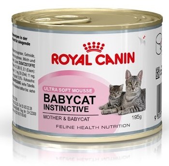 Billede af Royal Canin Mother & Babycat Mousse. Til den diegivende hunkat og hendes killinger op til 4 måneder. 1 ds á 195 g.