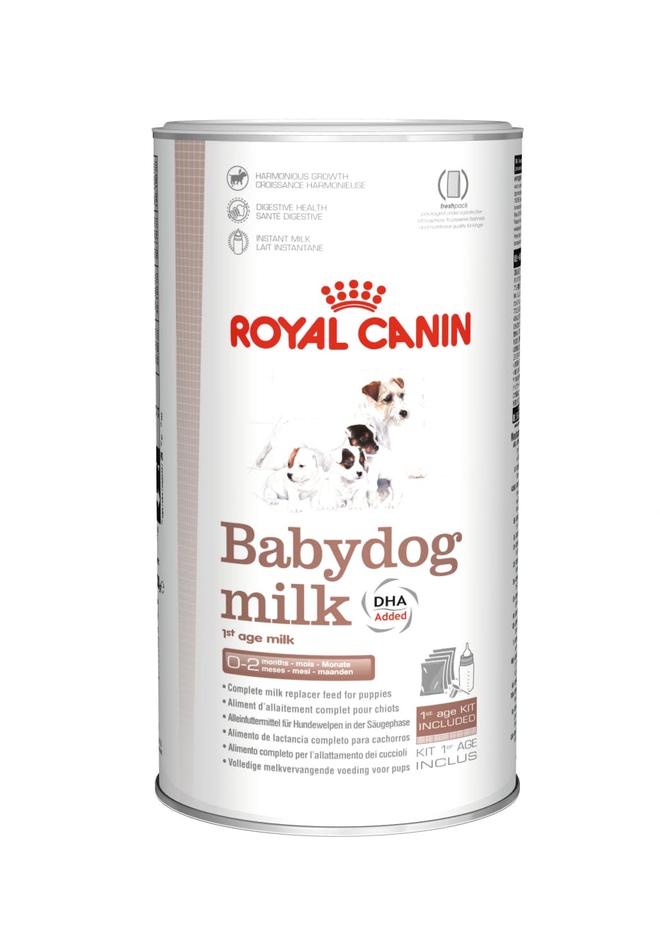 Royal Canin Babydog Milk Modermælkserstatning/supplement til modermælk til hvalpe. Fra fødsel til fravænning