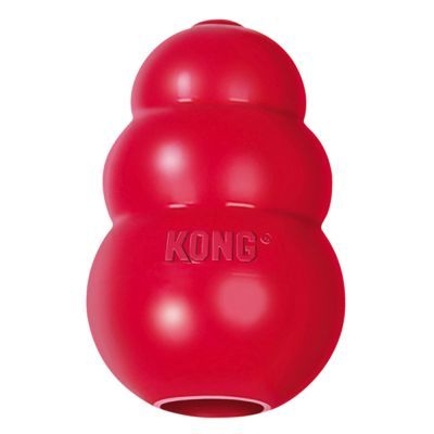 4: Aktivitetslegetøj Kong Classic rød.
