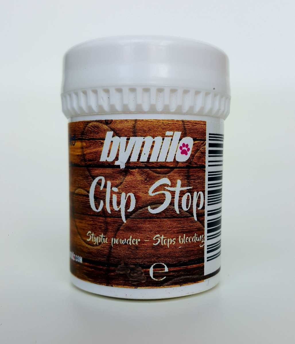 7: Bymilo Clip Stop pulver. 15 g.
