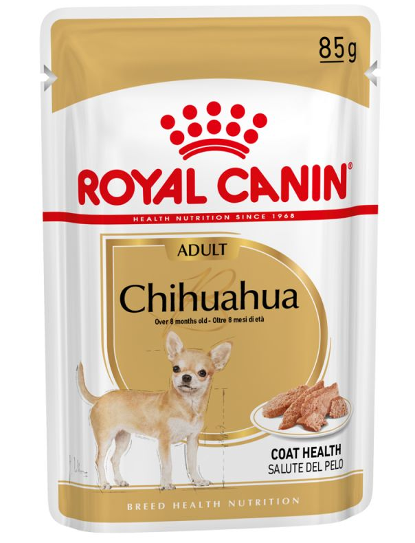 Se Royal Canin vådfoder Chihuahua. Adult - over 8 måneder. 12x85g hos Alttilhundogkat.dk