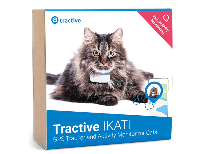 Tractive GPS Pet Tracker Til Kat Og Hund.
