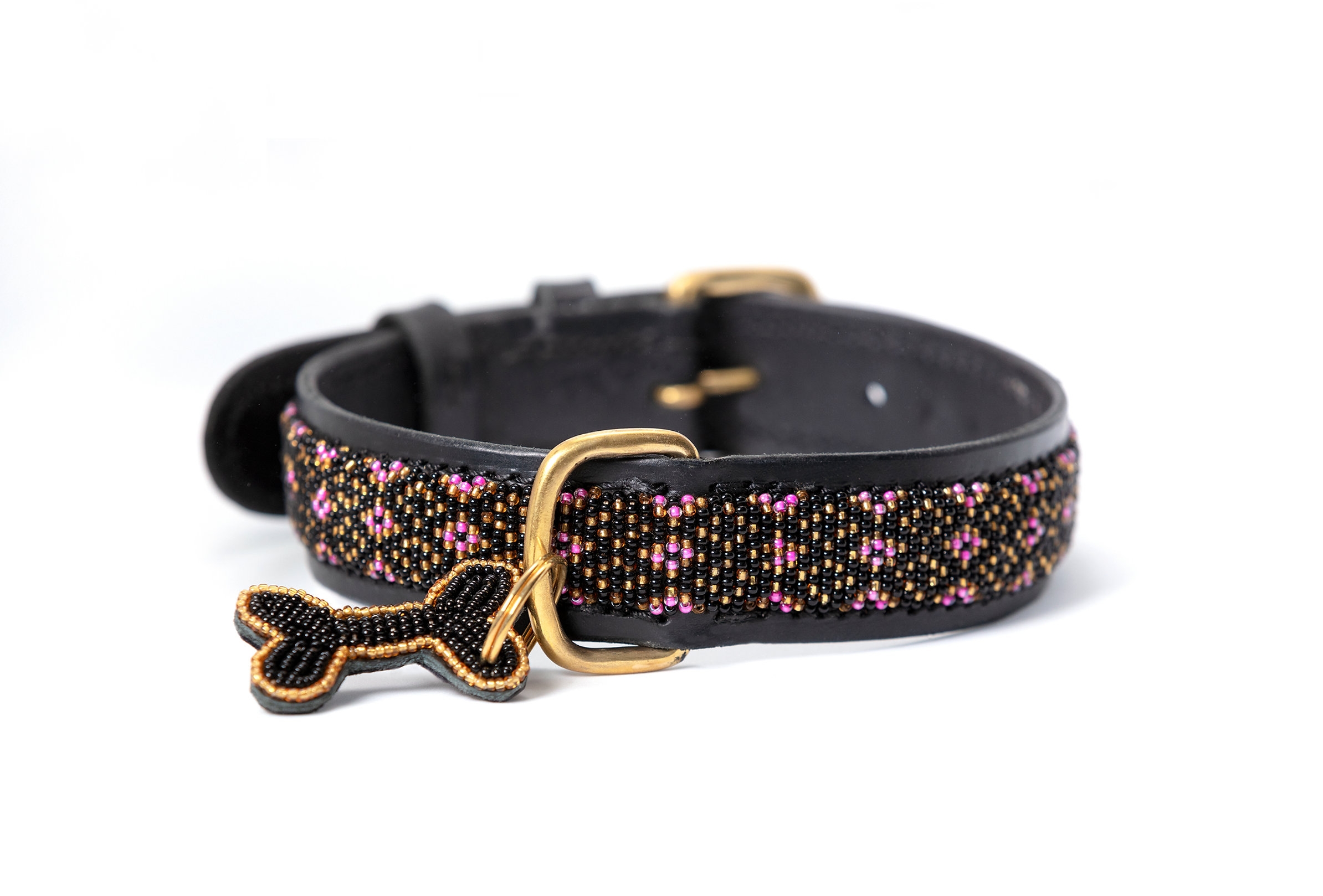 Faraja Pink hundehalsbånd Zinj Design