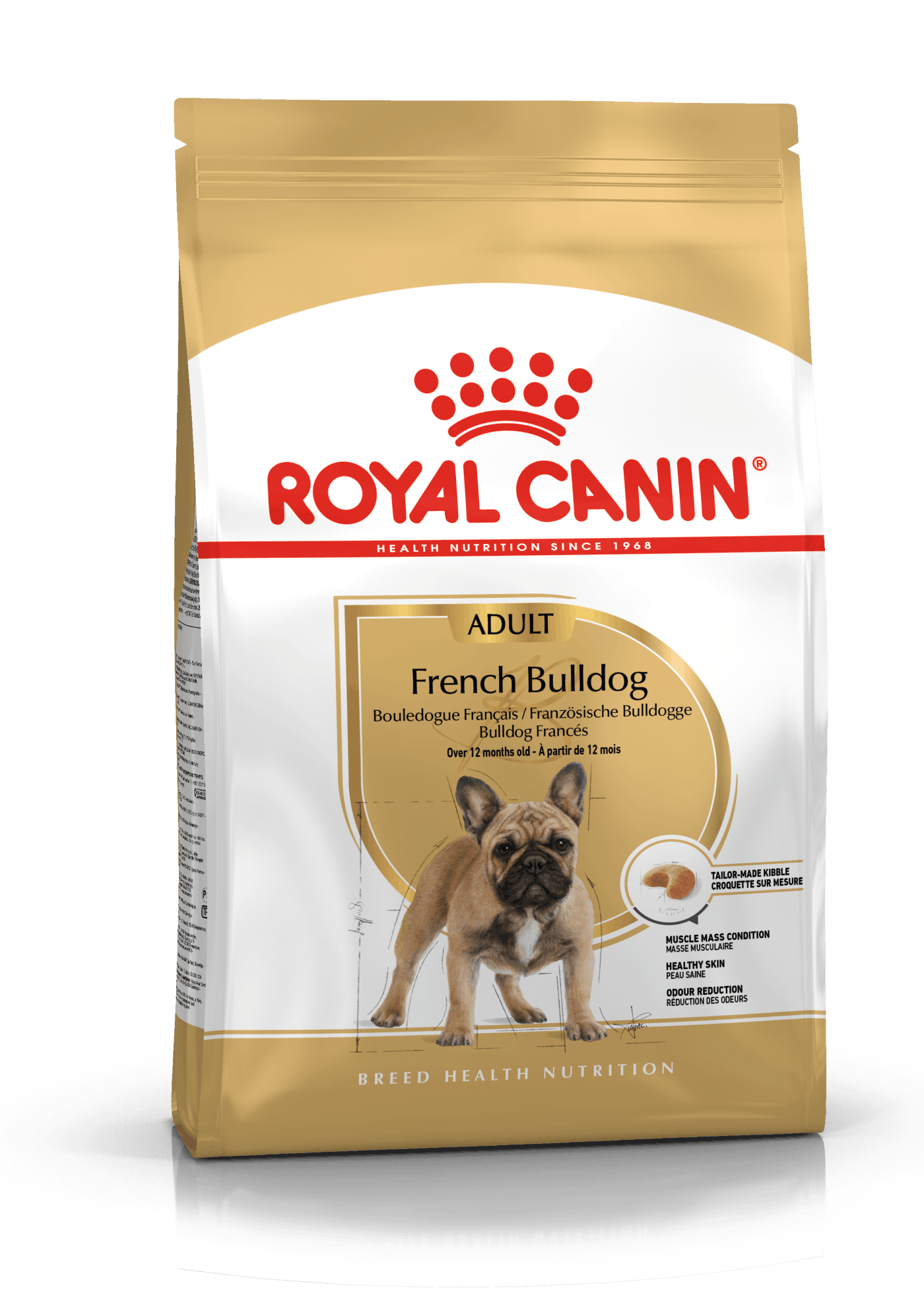 Se Royal Canin French / Fransk Bulldog Adult hos Alttilhundogkat.dk
