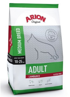 Arion - Hundefoder - Adult Medium - Lam & Ris - 12 Kg