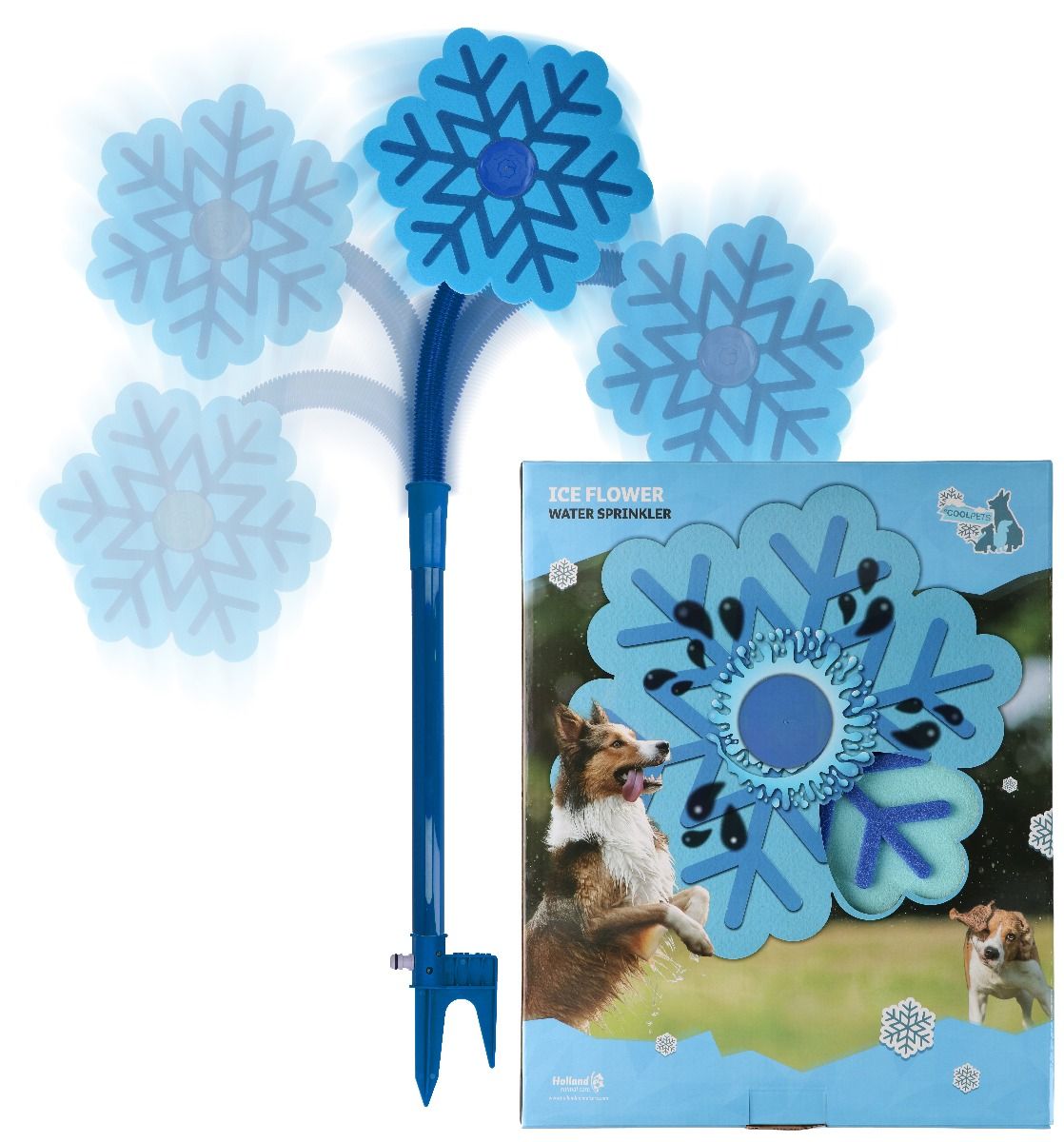 CoolPets Ice Flower sprinkler - vandblomst