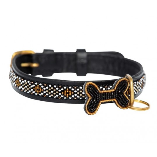 Gold Skinny halsbånd. Zinj Design.