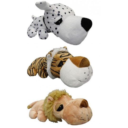 Bamse med stort hoved. Med piv.