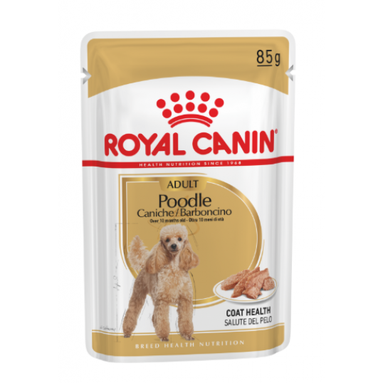 Royal Canin vådfoder Poodle / Puddel. Adult - over 10 måneder. 12x85g.