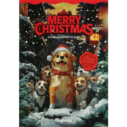 Julekalender med lækre godbidder.