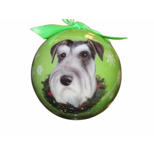 Julekugle med Snauser.