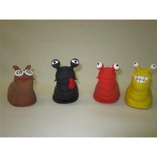 Dræbersnegl. Ass. farver.