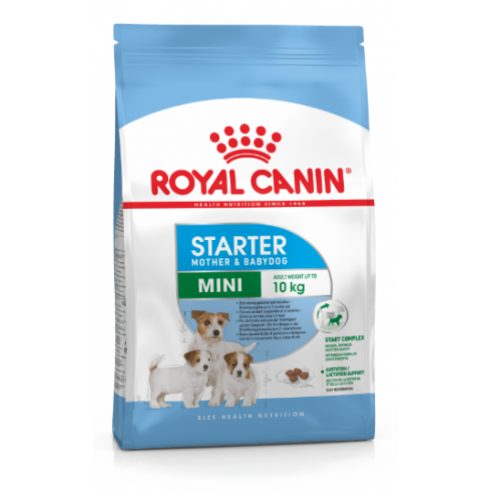 Royal Canin Mini Starter Mother & Babydog. Voksenvægt 1-10 kg