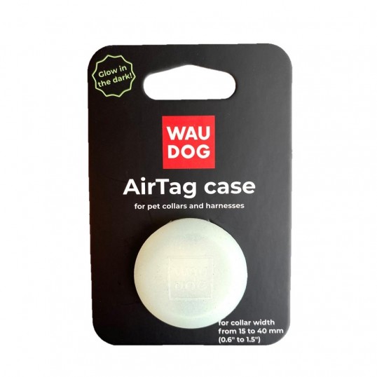 Airtag holder. Til halsbånd. Glow.