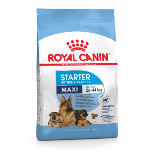 Royal Canin Maxi Starter. Mother & Babydog. Voksenvægt 26-44 kg. hund. (15kg)
