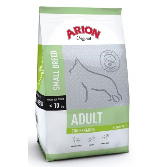 Arion Original Adult Small Breed - Kylling og Ris. 7,5kg
