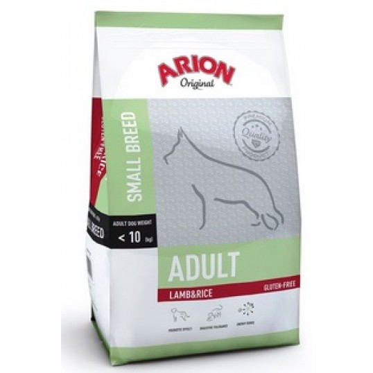 Arion Original Adult Small Breed - Lam og Ris. 7,5kg