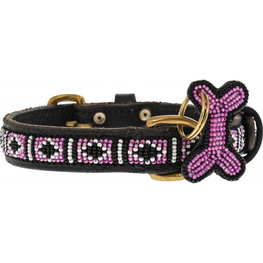 Rafiki Pink Skinny halsbånd. Zinj Design.