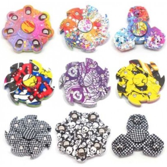 Fidget spinner "Magic Run" Ass. farver. 