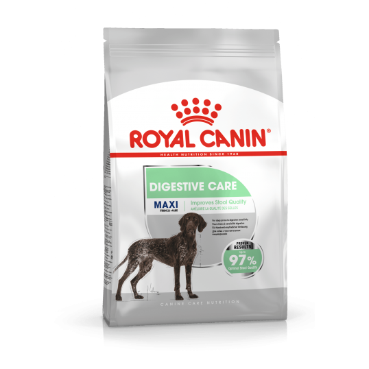 Royal Canin Maxi Digestive Care. Adult(26-44 kg) over 15 måneder med følsom fordøjelse. (12kg)