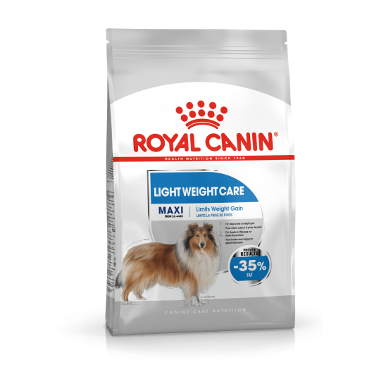 Royal Canin Maxi LIGHT Weightcare. Hunde med særlige behov over 15 måneder. 26-44kg. (12kg)