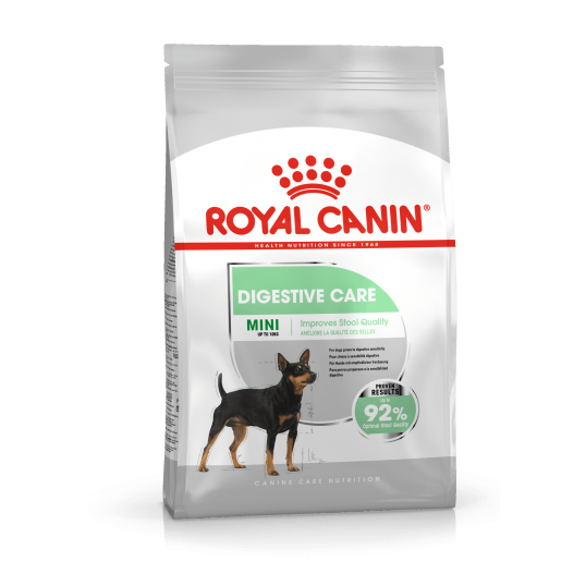 Royal Canin Mini Digestive Care. Adult (1-10 kg) over 10 måneder med følsom fordøjelse.