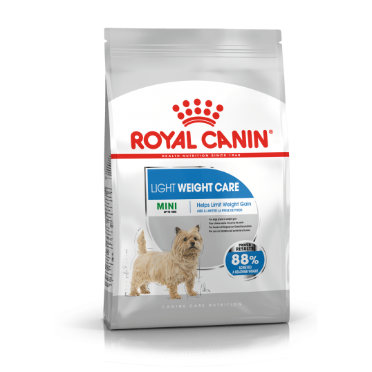 Royal Canin Mini LIGHT Weightcare. Over 10 måneder