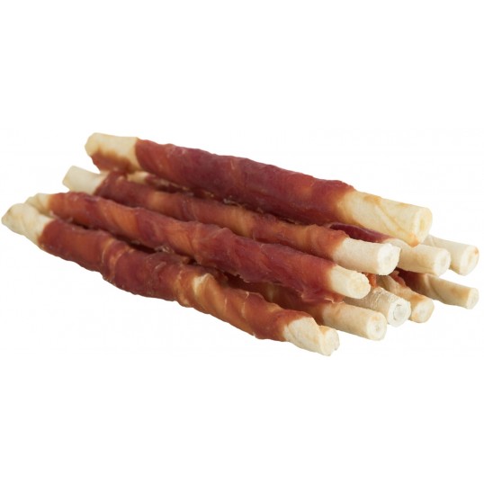 Tyggeruller med And. 10-pak. 12cm.