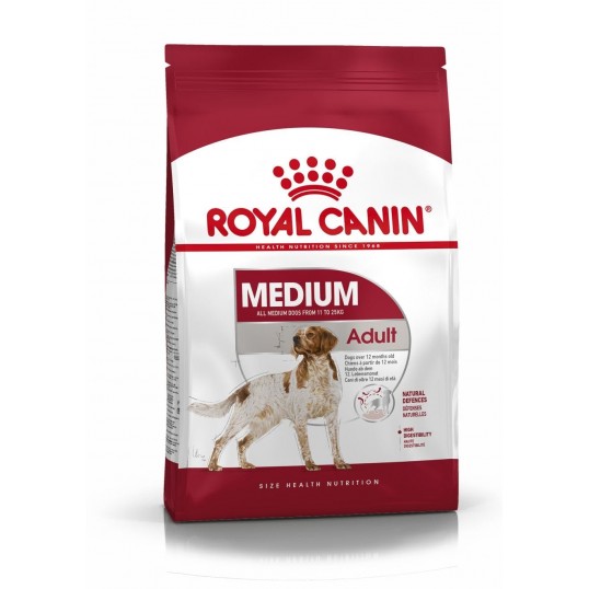 Royal Canin Medium Adult 11-25kg. Voksen og moden hund