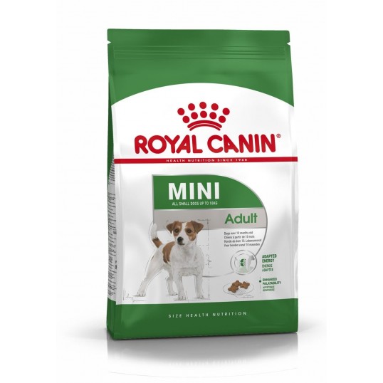 Royal Canin Mini Adult 1-10 kg. Voksen og Moden. Over 10 måneder