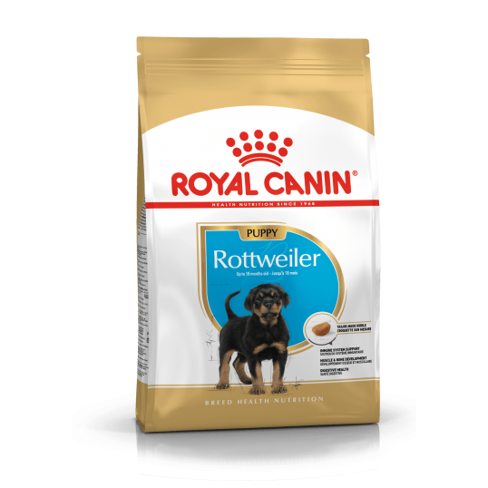 Royal Canin Rottweiler Puppy - op til 18 måneder (12kg) 