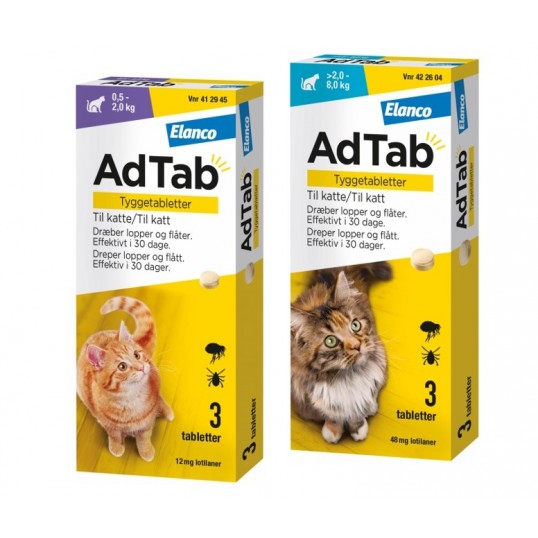 AdTab loppemiddel til kat. 3 tab.