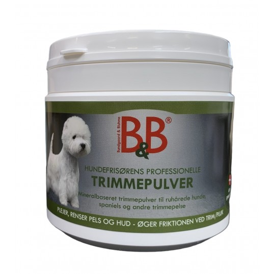 B&B Hundefrisørens professionelle Trimmepulver