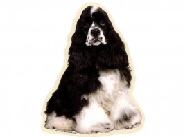 AmerikanskCockerSpanielsorthvidfrVlgklistermrkengleringbrocheslipsenlmm-20
