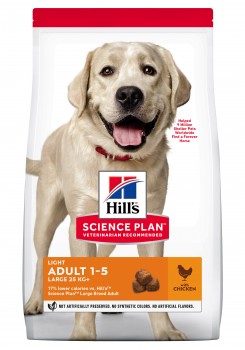 HillsSciencePlanCanineAdultLightLargeBreedChicken12kg-20