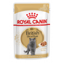 Royal Canin British Shorthair Gravy. Tynde bidder i sovs. Vådfoder. Til katte over 1 år. 12 ps. á 85 g.
