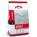 Arion Original Adult Active hundefoder til hunde med højt energibehov 12 kg.