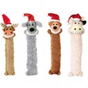 De lange glade Jule-bamser med piv. Ass. farve.