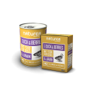 Naturea Naturals Duck & Blueberries kornfri vådfoder 375g.