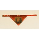 Bandana Hundehalsbånd med motiv af Gravhund. 3 varianter.