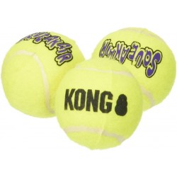 KONG Tennisbold Airkong / AirDog Squeaker med piv.