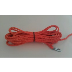 Sporline i rund nylon orange. 15m.