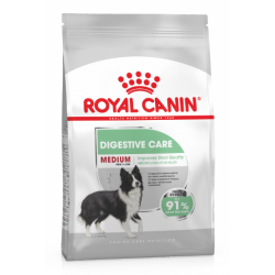 Royal Canin Medium Digestive Care. Til voksne og modne hunde af mellemstore racer (11-25 kg) over 12 måneder med følsom fordøjelse. (10kg) 