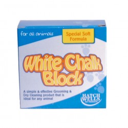 White Chalk Blocks / Hvid kalkblok 150 g.