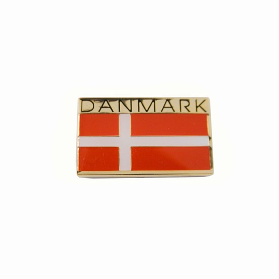 Nål med det Danske flag