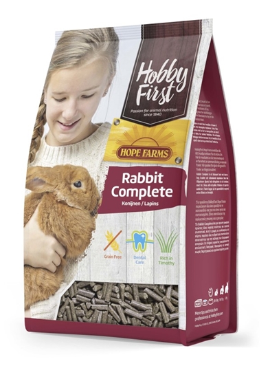 Hobby First Rabbit Complete. Fuldfoder. 3kg.