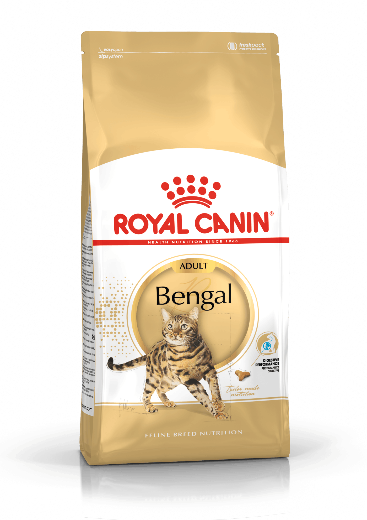 Royal Canin Bengal Adult. Til den voksne kat over 12 måneder. 2kg
