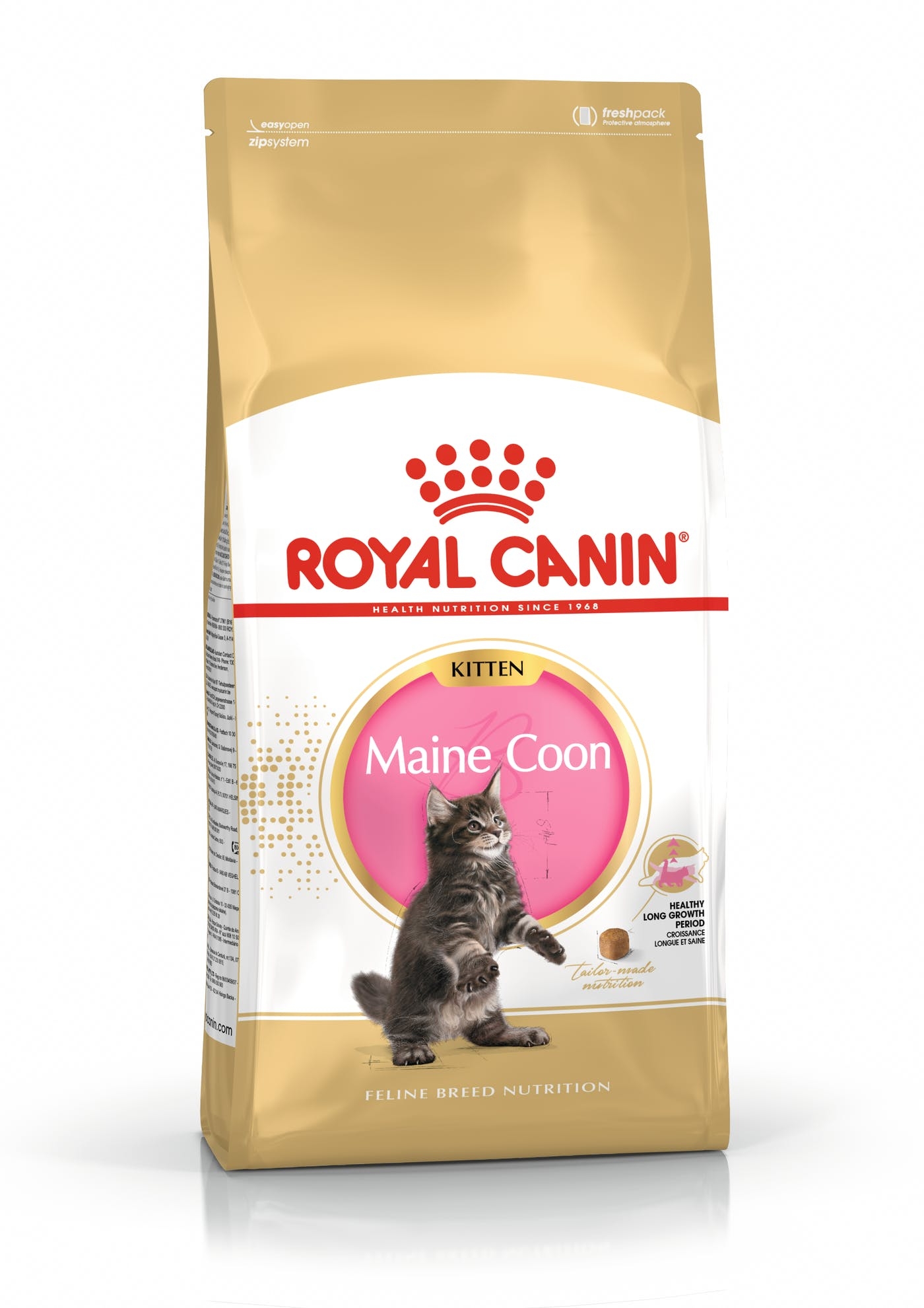 Royal Canin Maine Coon Kitten. Til Killinger op til 15 måneder