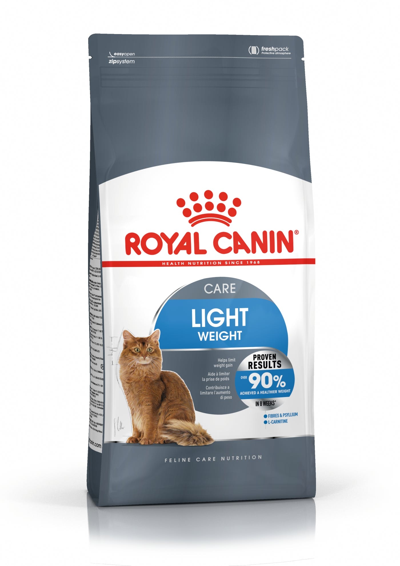 Se Royal Canin Light Weight Care. Til den voksne kat med tendens til overvægt hos Alttilhundogkat.dk